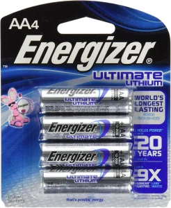 Energizer Ultimate Lithium (L91) AA Battery
Best Batteries for Trail Camera
