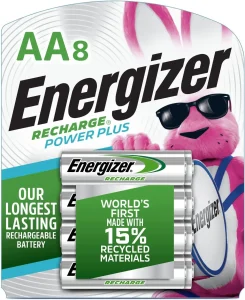 Energizer NH15BP-8 Rechargeable AA Battery